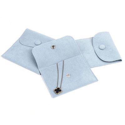Promotional Small Luxury Jewelry Packaging Pouches Velvet Jewelry Drawstring Pouch