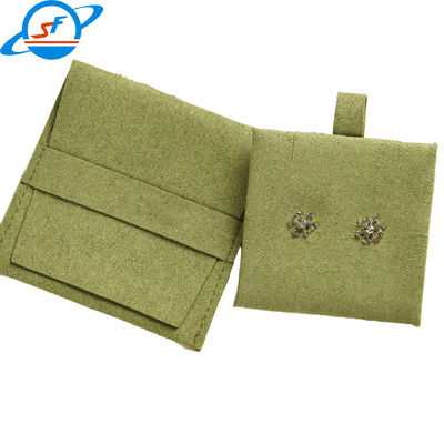 Skin Friendly Microfiber Jewelry Pouch  Bracelets Earrings Jewelry Envelope Pouch