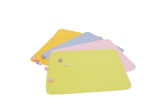 Durable Zig Zag Edge Eyeglass Cleaning Cloth For Camera Lens