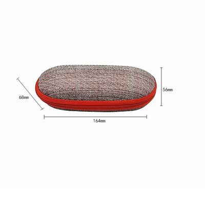 Zipper Nylon Material Eva Sunglasses Case Custom Print Lightweight