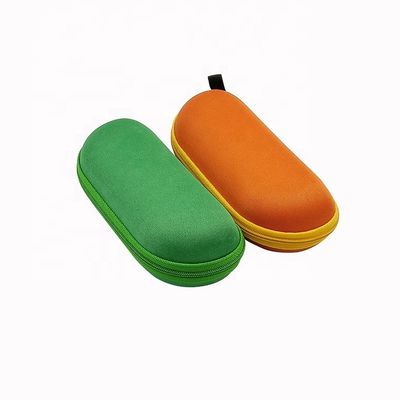 Deluxe EVA Green Orange Sunglasses Packaging Case Fashionable