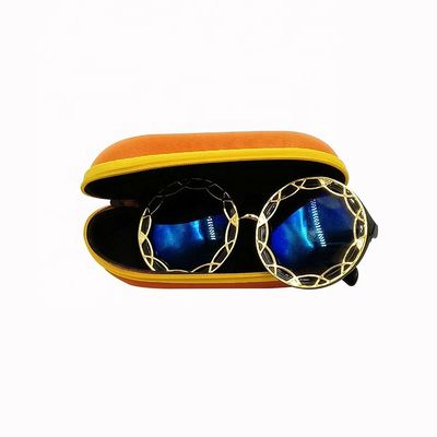 Deluxe EVA Green Orange Sunglasses Packaging Case Fashionable