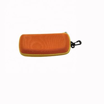 Fashionable Unisex EVA Glasses Case Orange Color 162*75*66mm