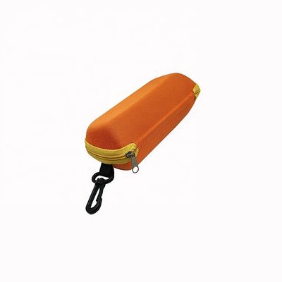 Fashionable Unisex EVA Glasses Case Orange Color 162*75*66mm