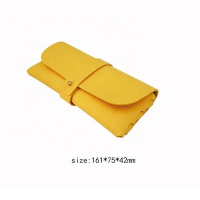 Oem Service Spectacle Glasses Case Leather Eyeglass Pouch Low Moq