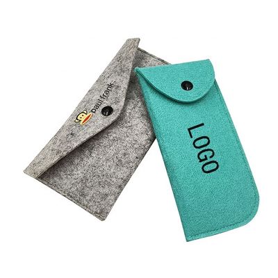 Unisex Felt Glasses Bag Custom Sunglasses Case Easy To Carry