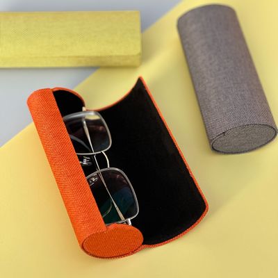 Lightweight Folding Eyeglass Case Custom Logo Magnetic Sunglasses Case