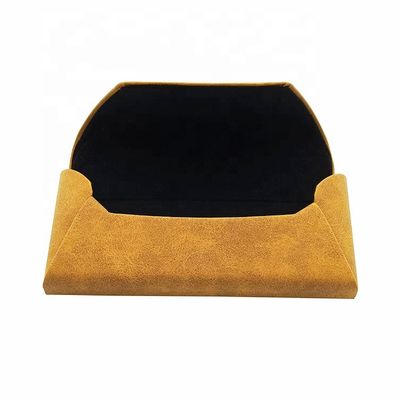 Women And Men Folding Optical Glasses Case Suede Glasses Case Personalized