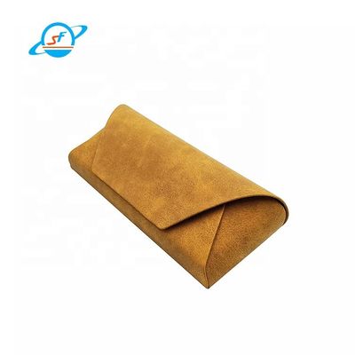 Women And Men Folding Optical Glasses Case Suede Glasses Case Personalized