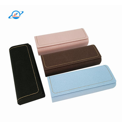 Custom Made PU Hardshell Glasses Case Eyewear Packaging 157mm Length