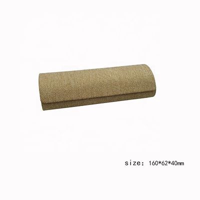Durable Unisex Handmade Sunglasses Case Linen Material Eco Friendly