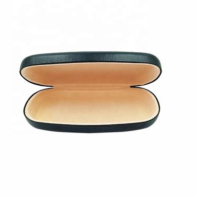 Embossed Logo PU Reading Glasses Case Matte Surface 156*61*40mm