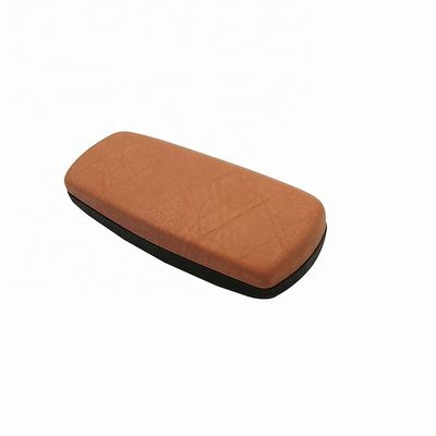 PU Leather Hard Metal Glasses Case 160*66*39mm Excellent Impact Resistance