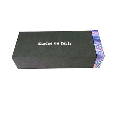 Custom Logo Leather Paper Glasses Case Set OEM / ODM Available