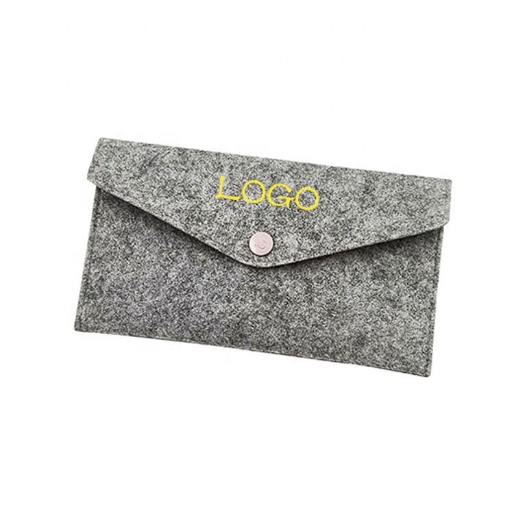 Unisex Felt Glasses Bag Custom Sunglasses Case Easy To Carry
